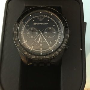 Emporio Armani Sportivo Black Quartz Unisex Watch